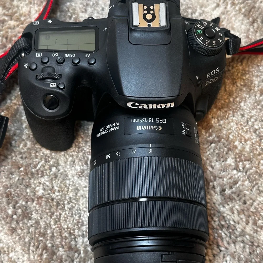 Canon- EOS 90D DSLR Camera 18-135mm Lens